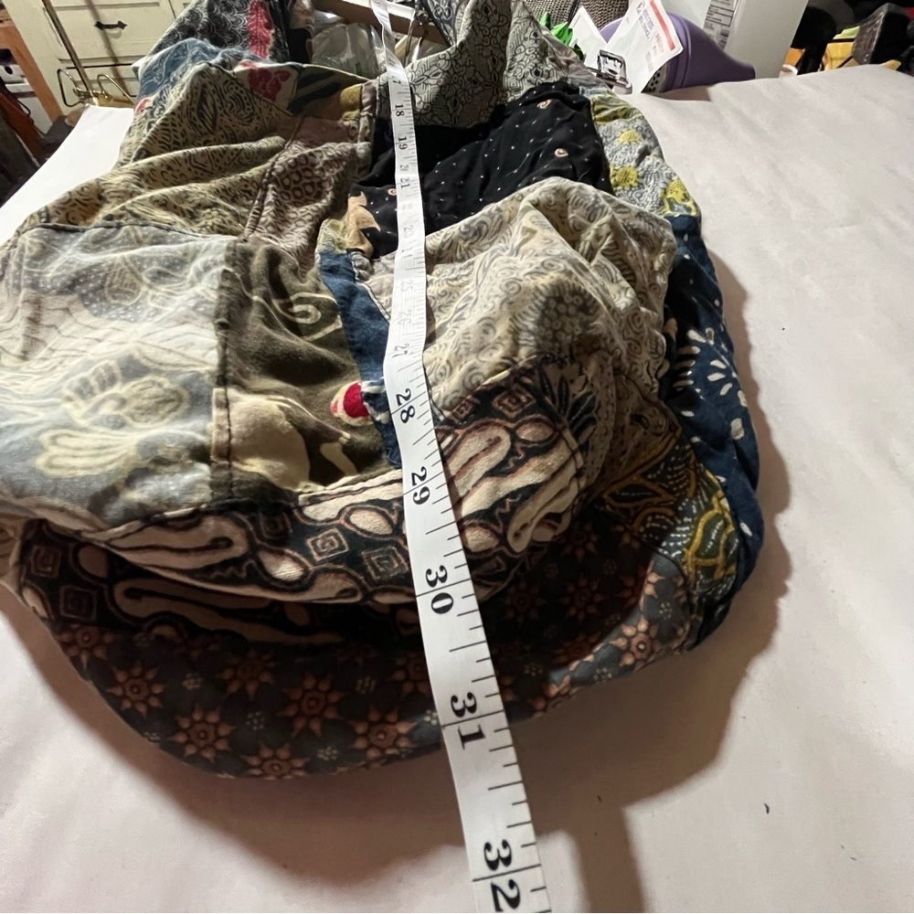 Lakhay’s Bohemian Patchwork Hobo Bag - Multicolor - Picture 9 of 9